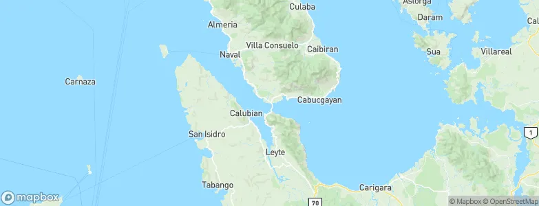 Biliran, Philippines Map
