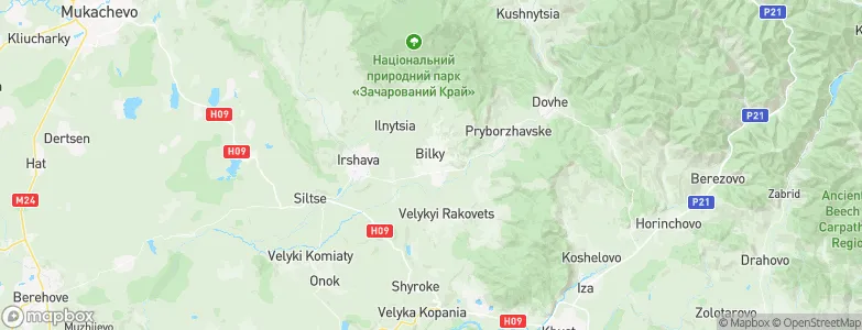 Bilky, Ukraine Map