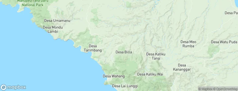 Billa, Indonesia Map
