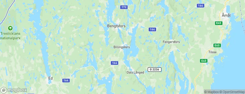 Billingsfors, Sweden Map