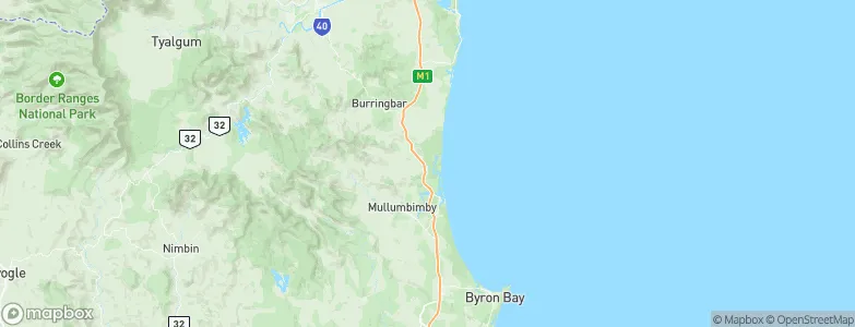Billinudgel, Australia Map