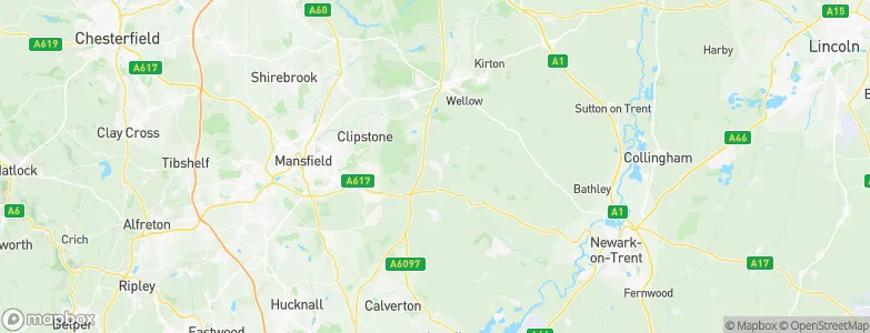 Bilsthorpe, United Kingdom Map