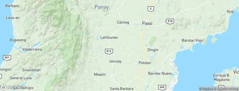 Binabaan, Philippines Map