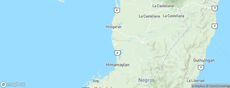 Binalbagan, Philippines Map