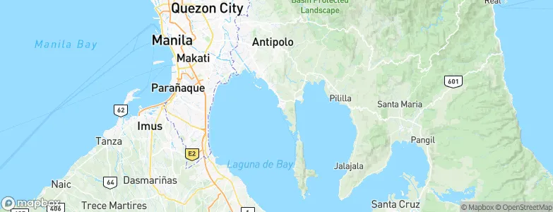 Binangonan, Philippines Map