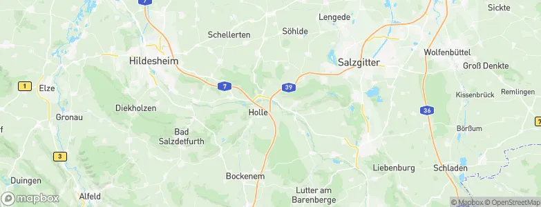 Binder, Germany Map