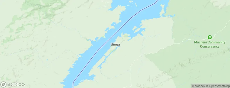 Binga, Zimbabwe Map