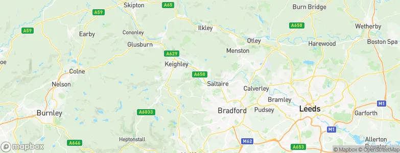 Bingley, United Kingdom Map