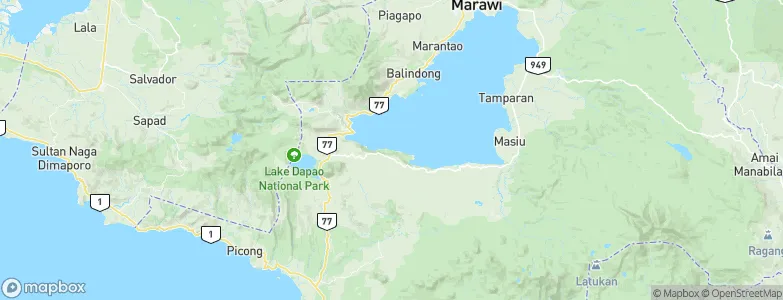 Binidayan, Philippines Map
