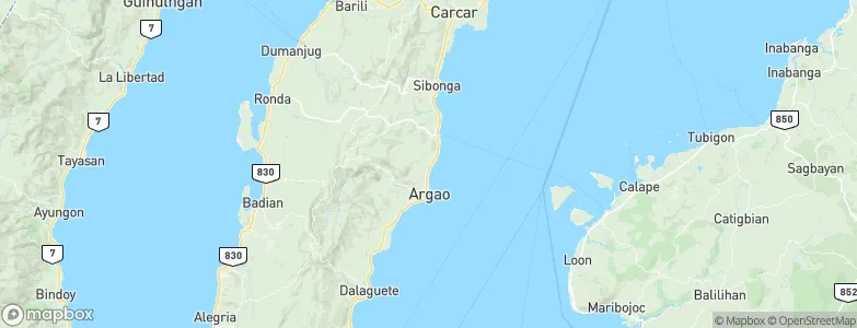 Binlod, Philippines Map
