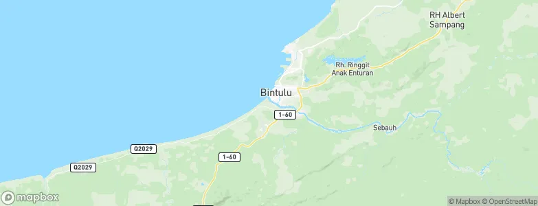 Bintulu, Malaysia Map