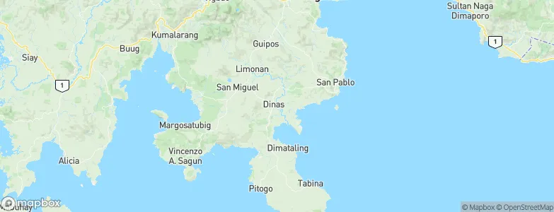 Binuatan, Philippines Map