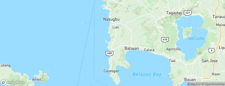 Binubusan, Philippines Map