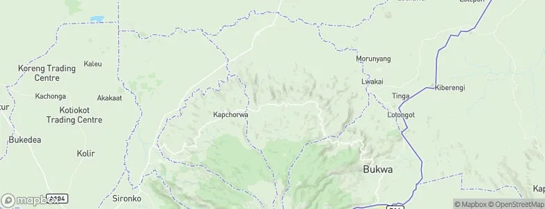 Binyin, Uganda Map