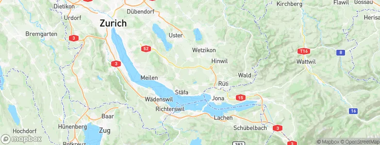 Binzikon, Switzerland Map
