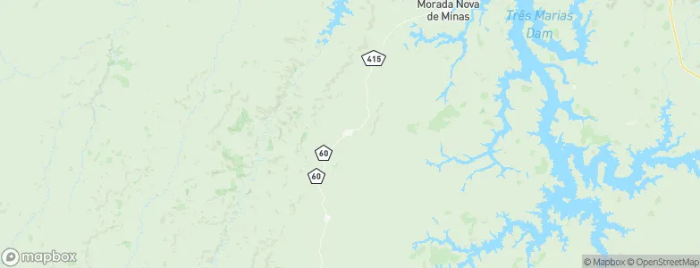 Biquinhas, Brazil Map