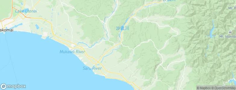 Biratori, Japan Map