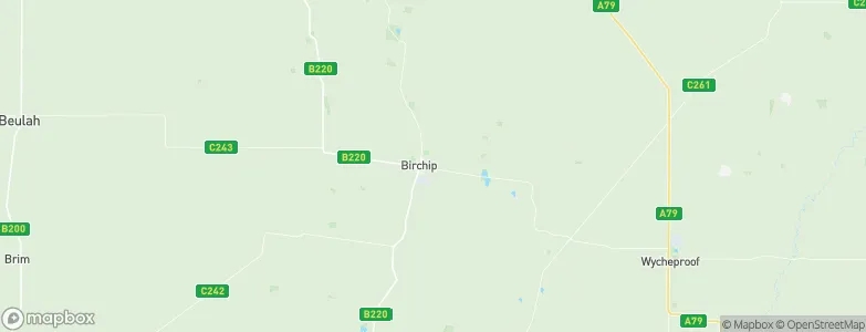 Birchip, Australia Map