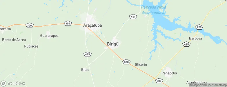 Birigui, Brazil Map