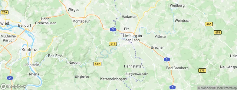 Birlenbach, Germany Map