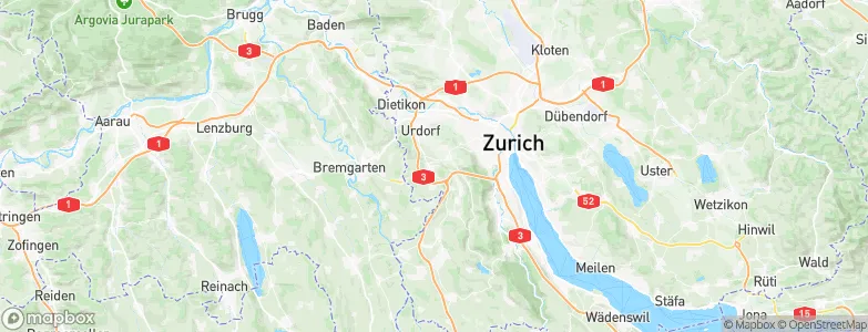 Birmensdorf, Switzerland Map