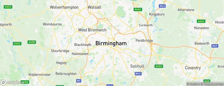 Birmingham, United Kingdom Map