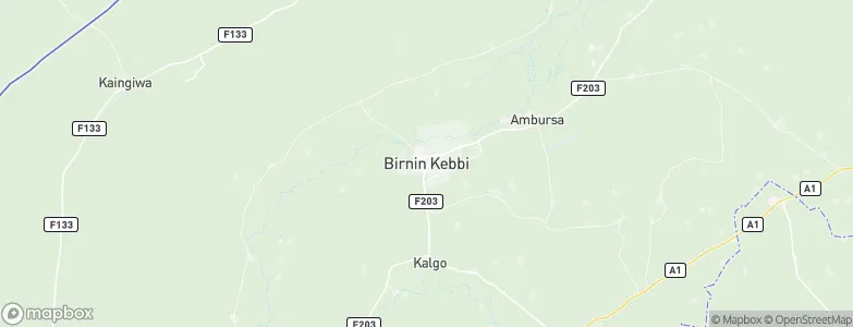Birnin Kebbi, Nigeria Map