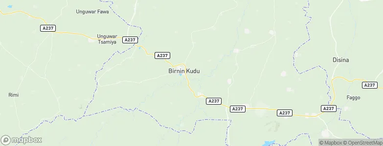 Birnin Kudu, Nigeria Map
