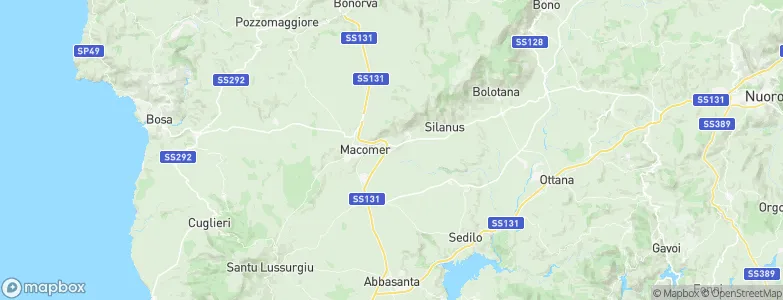 Birori, Italy Map