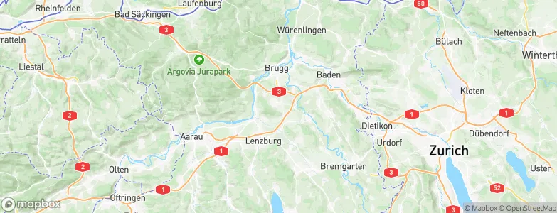 Birr, Switzerland Map