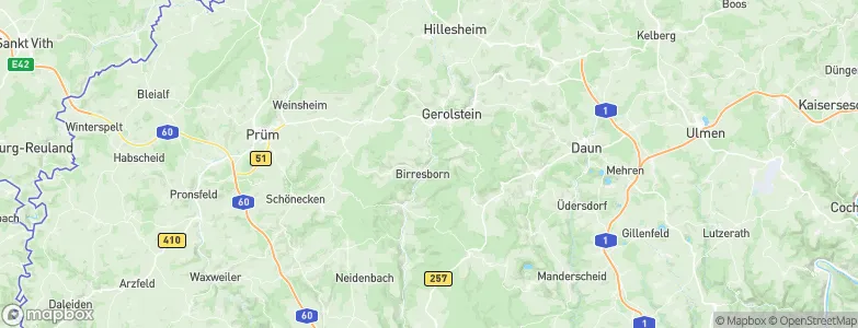 Birresborn, Germany Map
