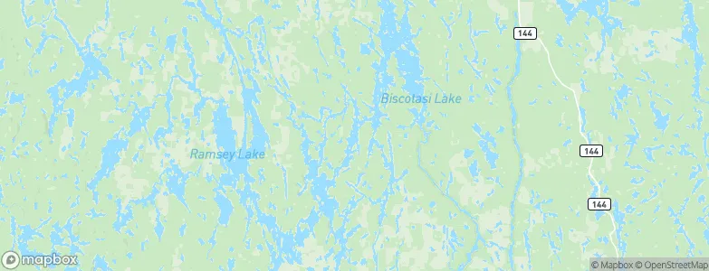 Biscotasing, Canada Map