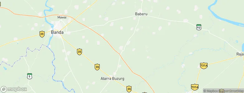 Bisenda Buzurg, India Map