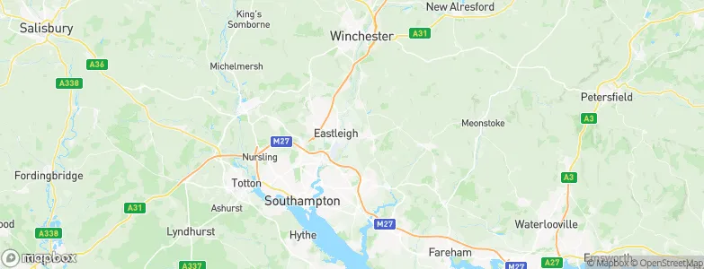 Bishopstoke, United Kingdom Map