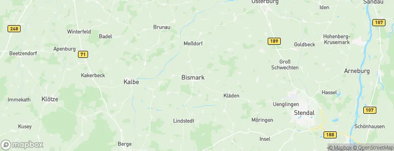 Bismark, Germany Map