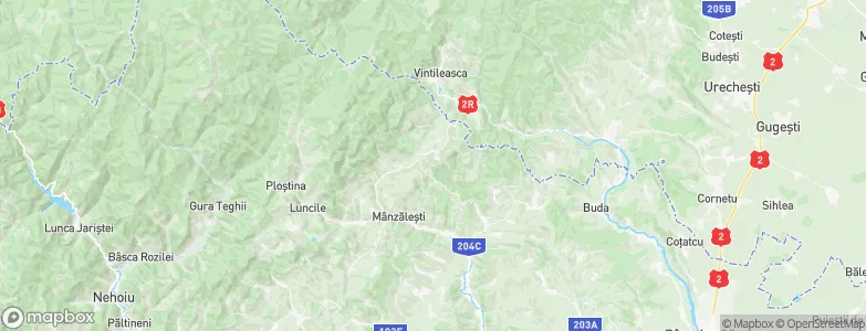 Bisoca, Romania Map