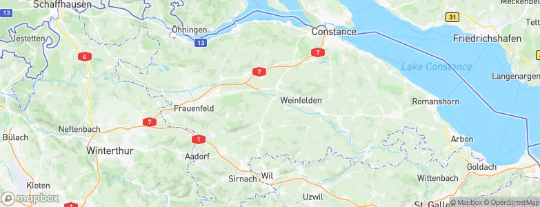 Bissegg, Switzerland Map