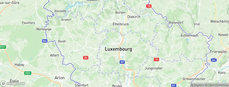 Bissen, Luxembourg Map