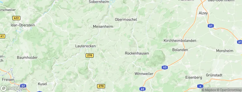 Bisterschied, Germany Map