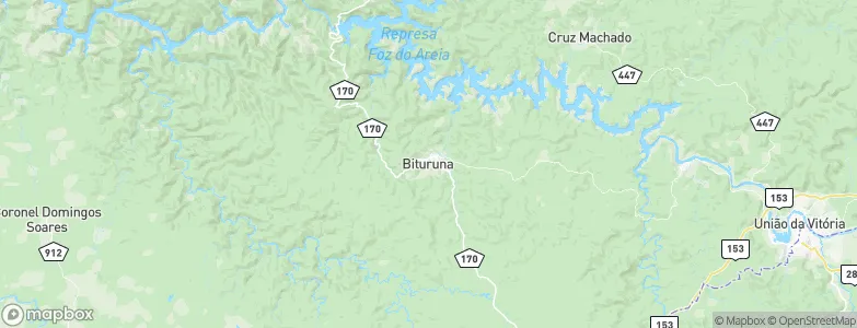 Bituruna, Brazil Map