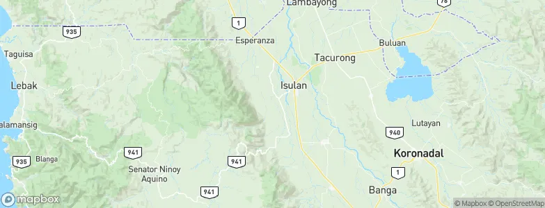 Biwang, Philippines Map