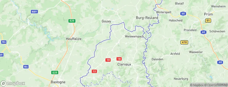 Biwisch, Luxembourg Map