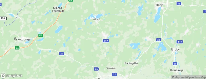 Bjärnum, Sweden Map
