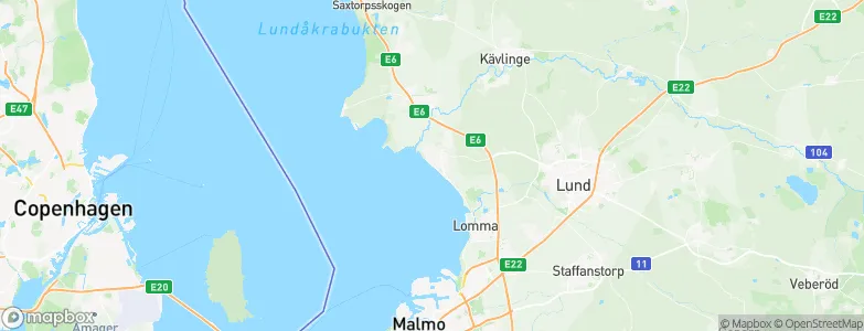 Bjärred, Sweden Map