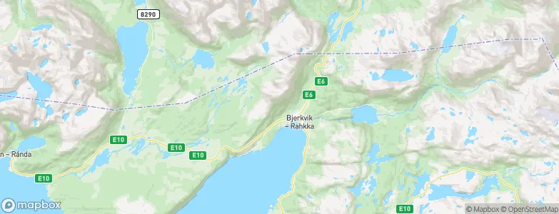 Bjerkvik, Norway Map