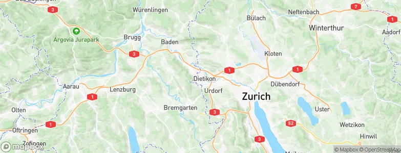 Blächen, Switzerland Map