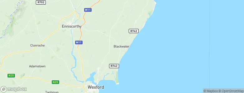Blackwater, Ireland Map