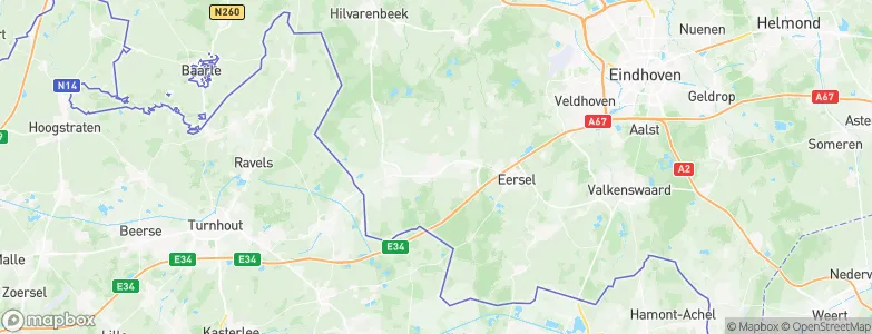 Bladel, Netherlands Map