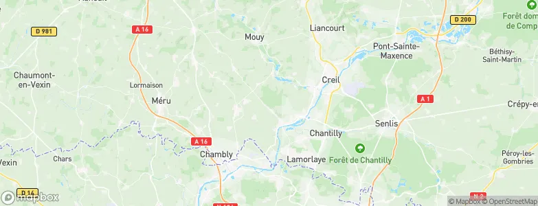Blaincourt-lès-Précy, France Map