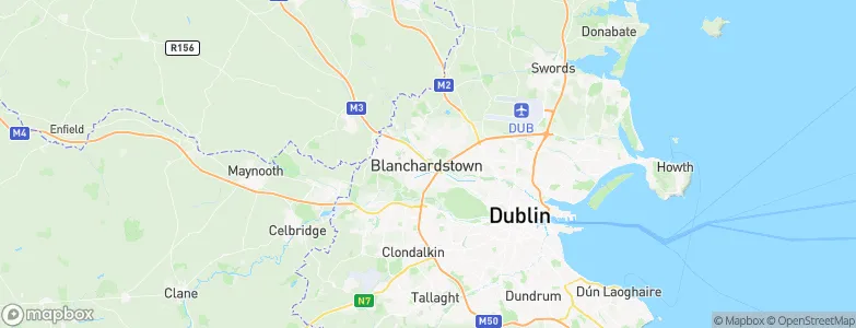 Blanchardstown, Ireland Map